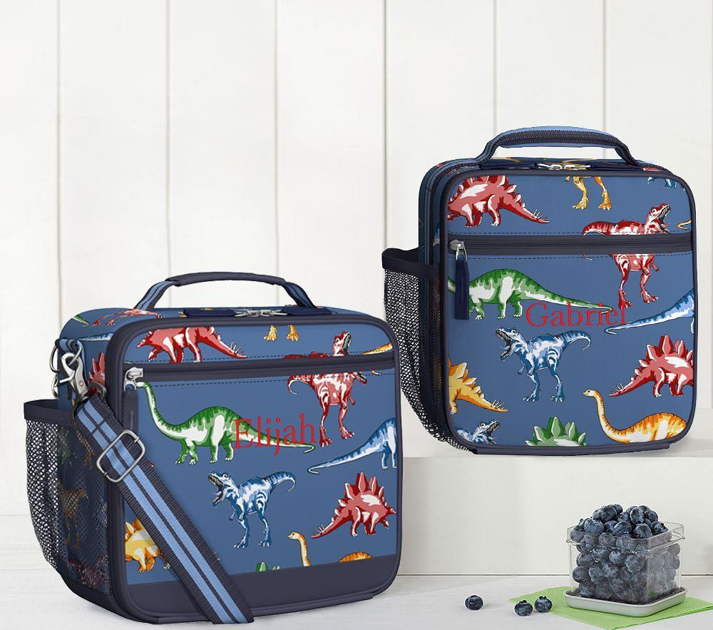 Mackenzie Blue Multi Dinos Lunch Bag